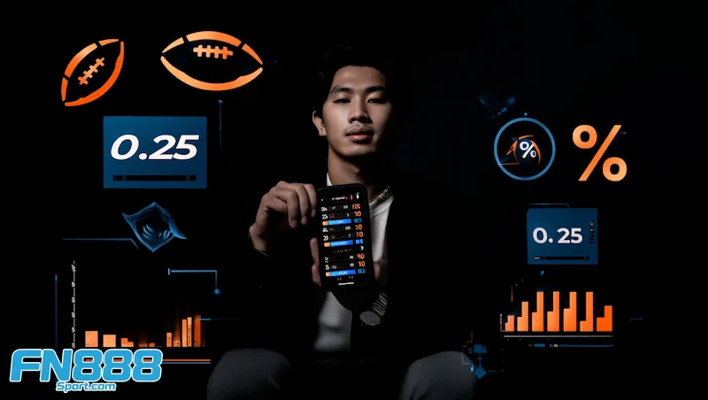 0.25 (ปป. : เสมอควบครึ่ง)